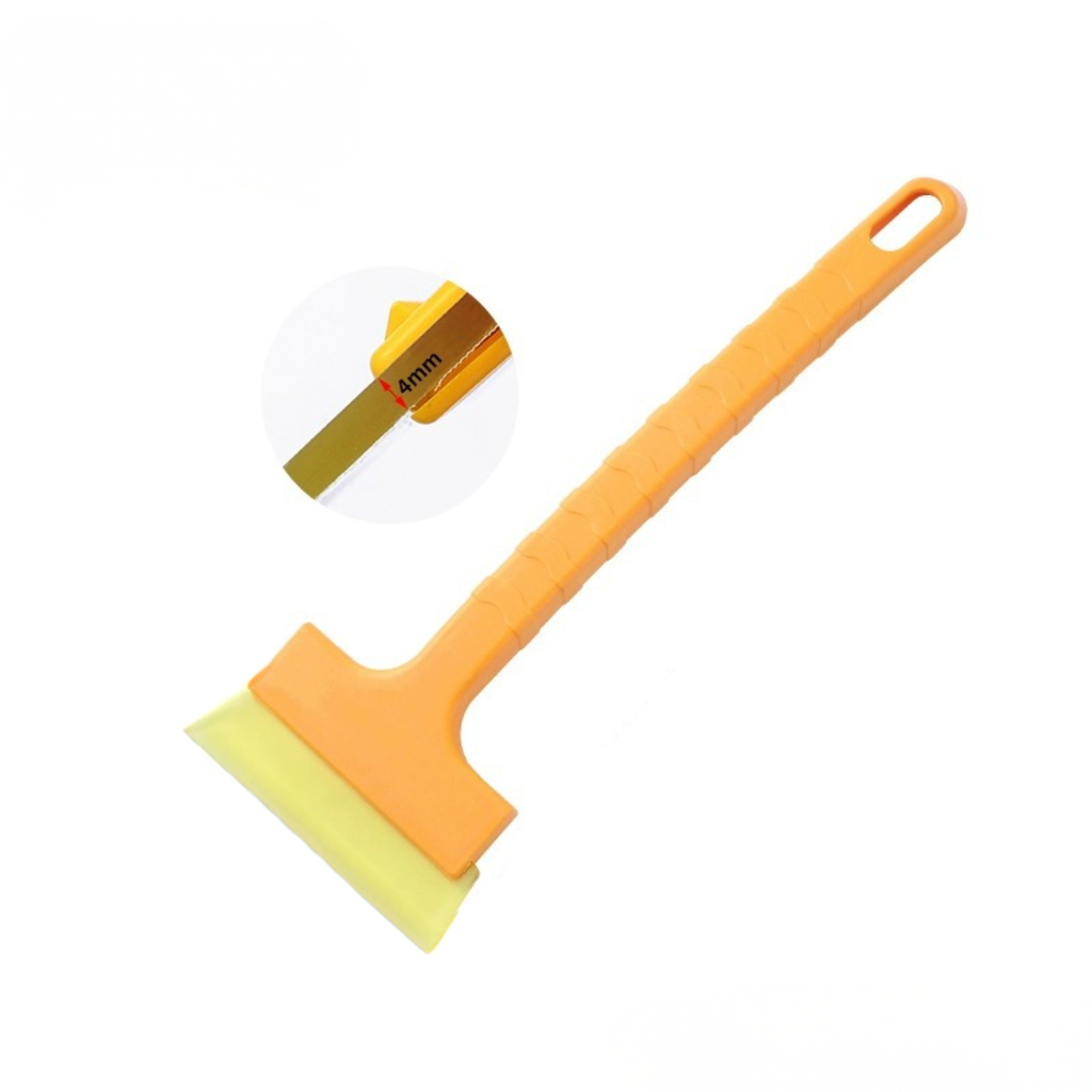 Extendable Car Ice Scraper — Reinforced Cutting Blade, Telescopic Handle
