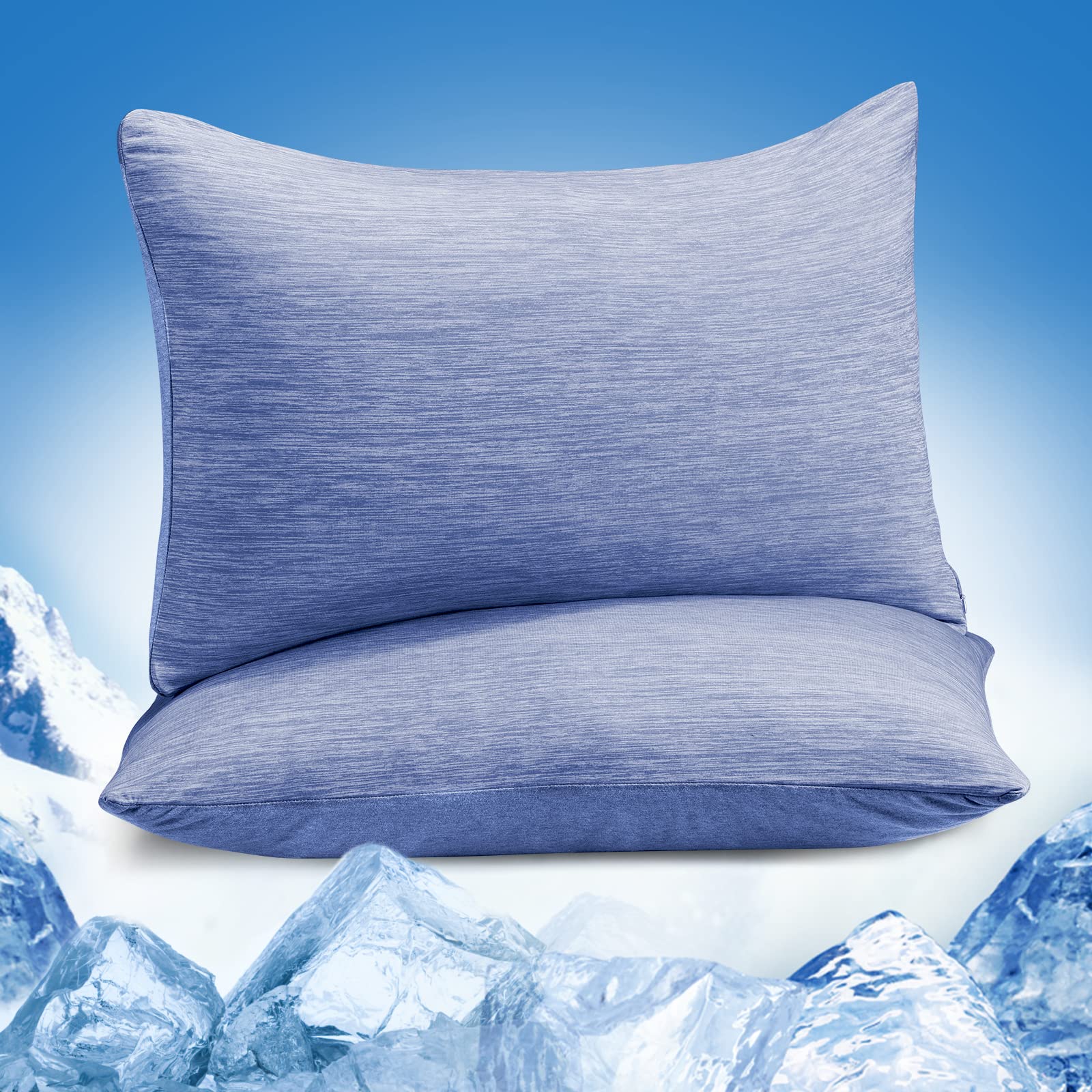 Premium Double-Sided Cooling Pillowcases for Hot Sleepers