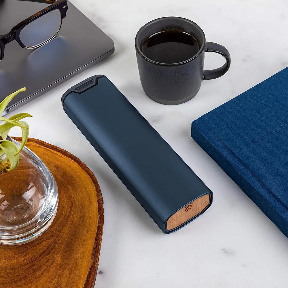 Weekly Pill Organiser - Wooden & Aluminium Design - 7-Day Medication Case | meowbutter