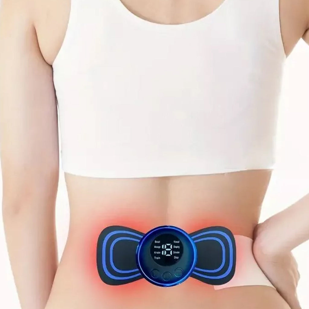 Urządzenie do terapii korekcyjnej EMS Neuro - stymulacja impulsami elektrycznymi - 5 elektrod - zdalne sterowanie i ładowanie przez USB | meowbutter
