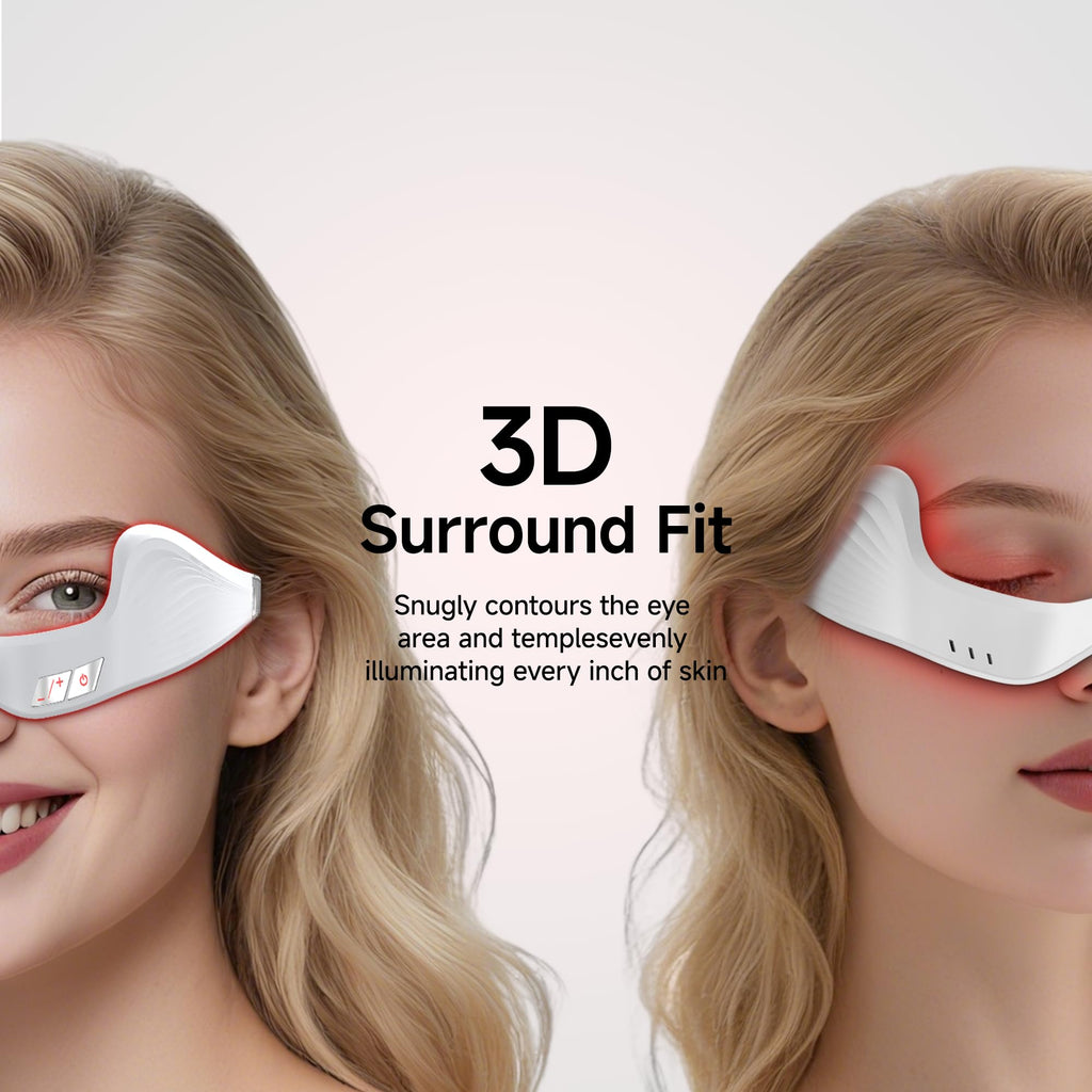Hands-Free Light Massager for Tired Eyes and Daily Radiance