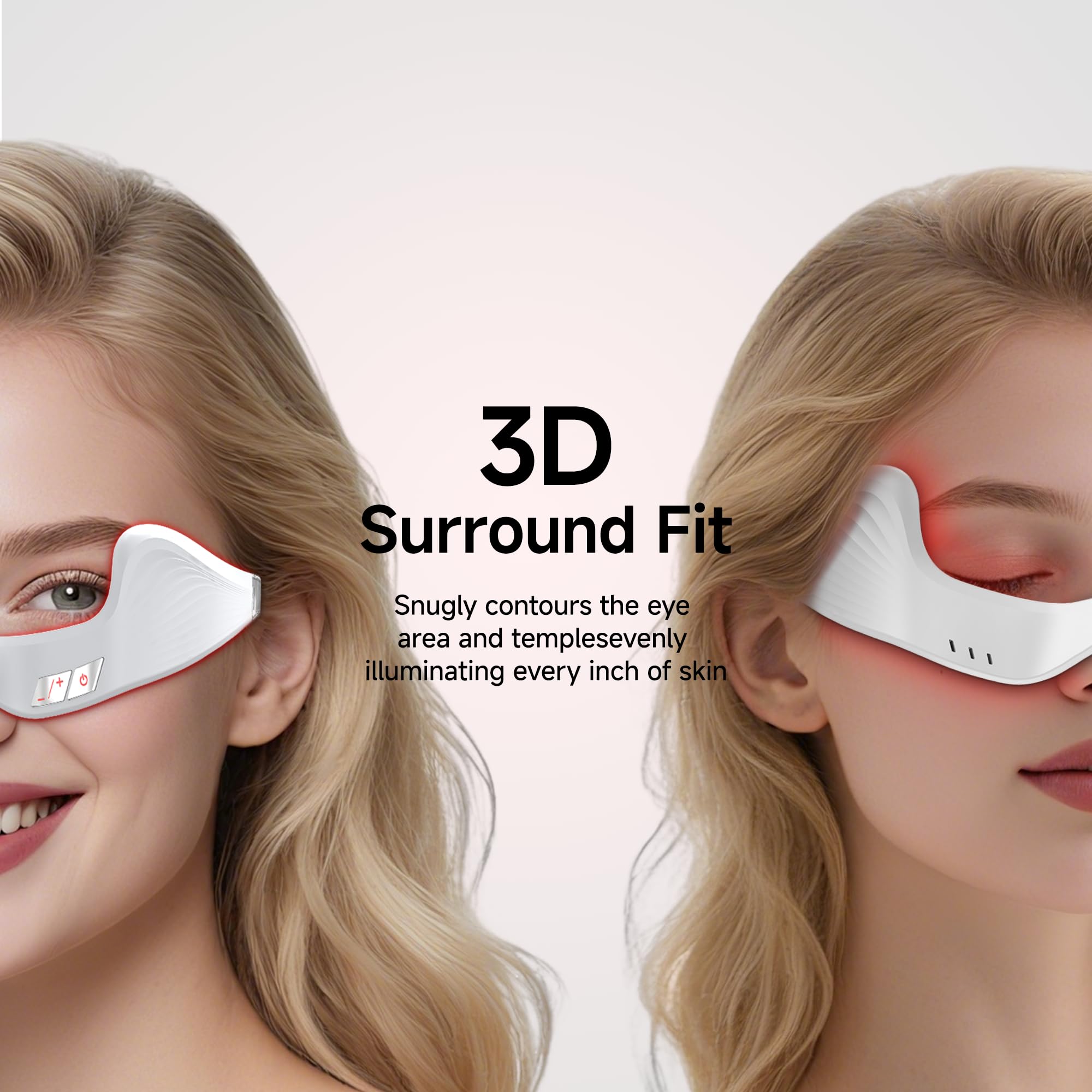Hands-Free Light Massager for Tired Eyes and Daily Radiance
