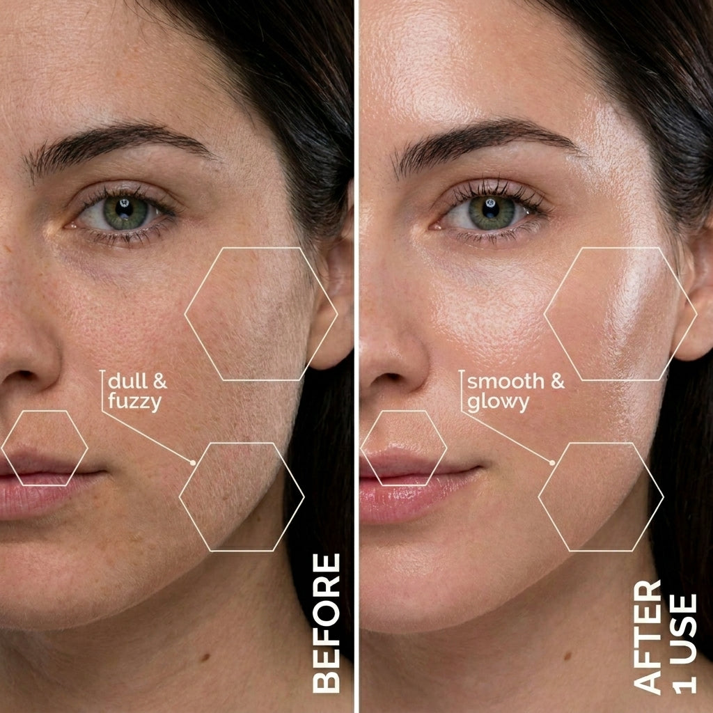 Advanced Sonic Dermaplaning Tool for Smooth, Radiant Mature Skin