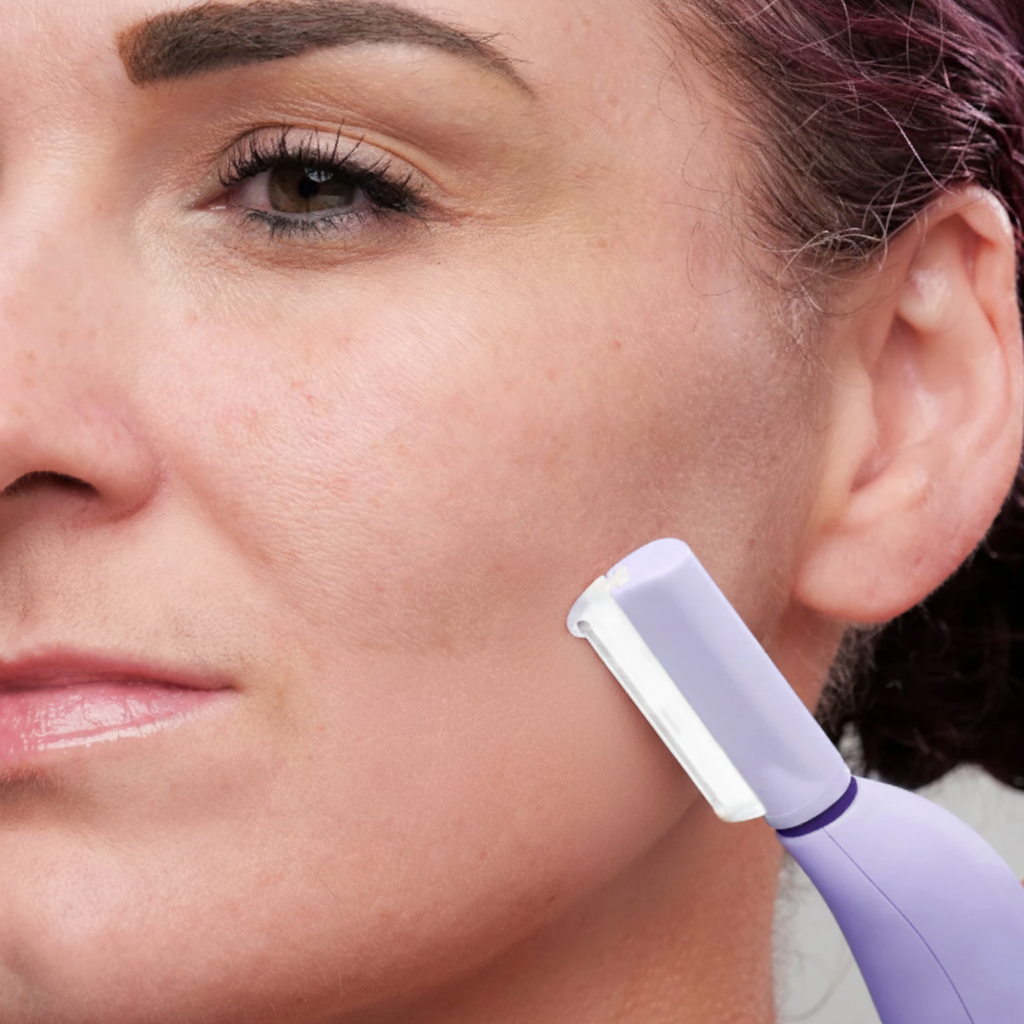 Advanced Sonic Dermaplaning Tool for Smooth, Radiant Mature Skin
