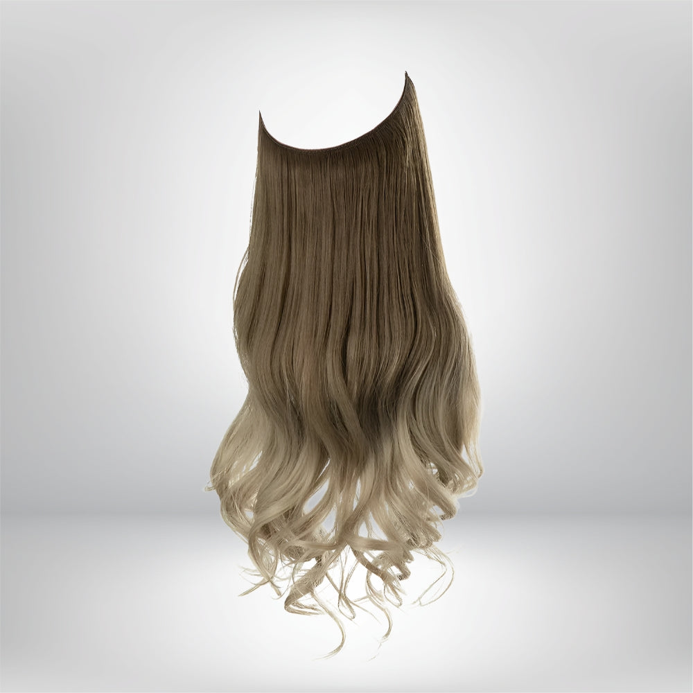 Haarverlängerungen Natürliche Wellen Echthaar Clip-In Lang Volumen Set | Meowbutter