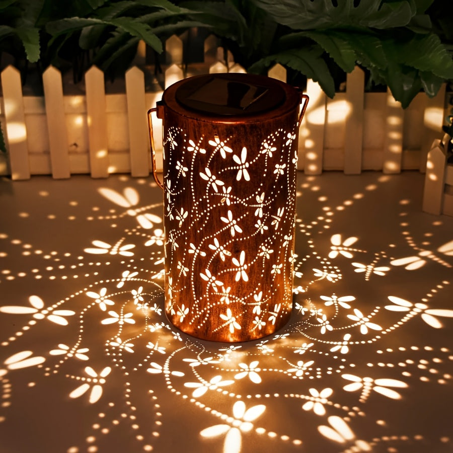 Solar Lantern Sunflower Outdoor Garden Patio Light