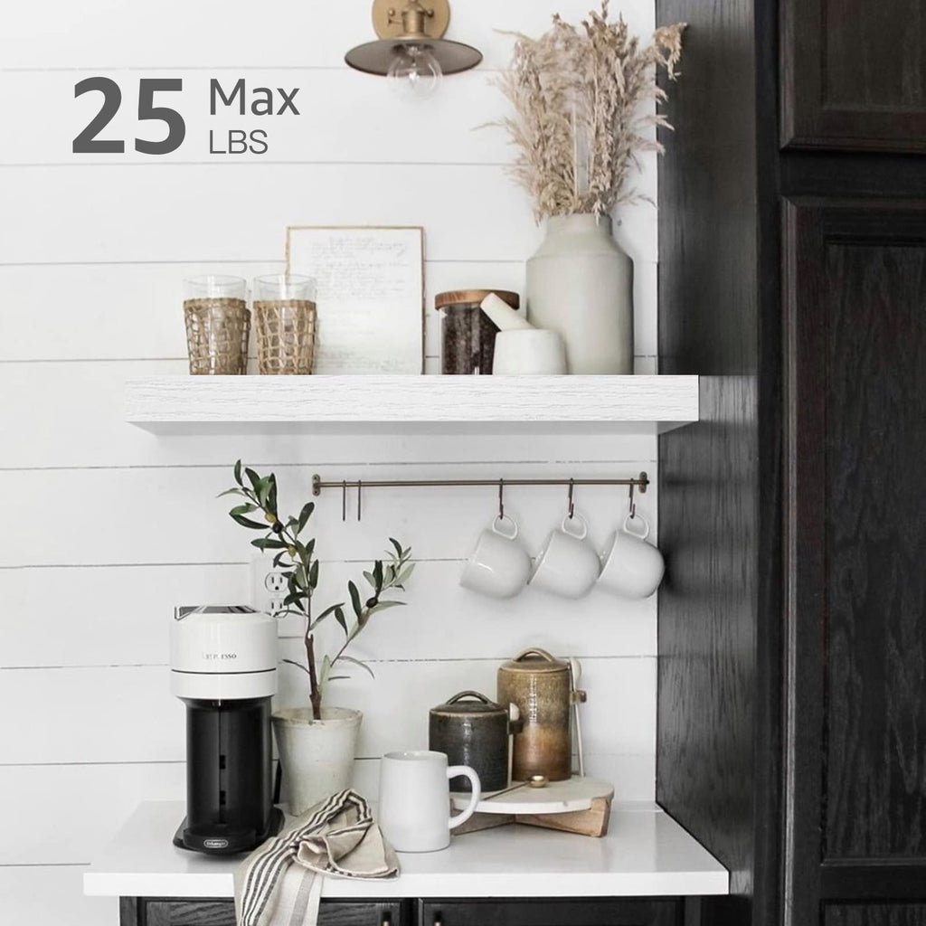 Floating Wood Shelf For Wall Display Decor