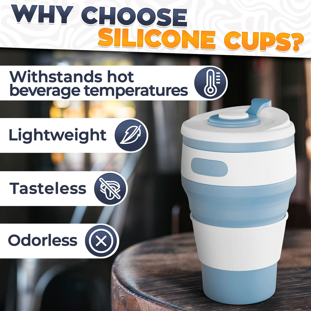 Collapsible Cup For Travel And Outdoor Use
