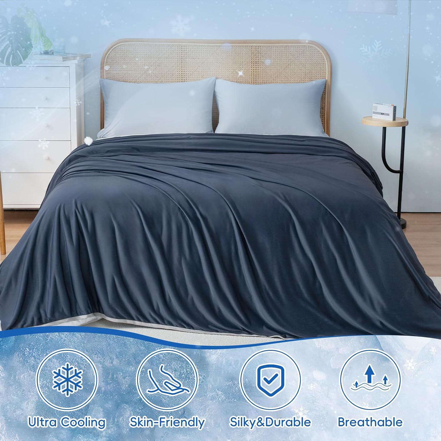 Chill Comfort Arc-Chill Tech Double-Layer Lightweight Cooling Blanket