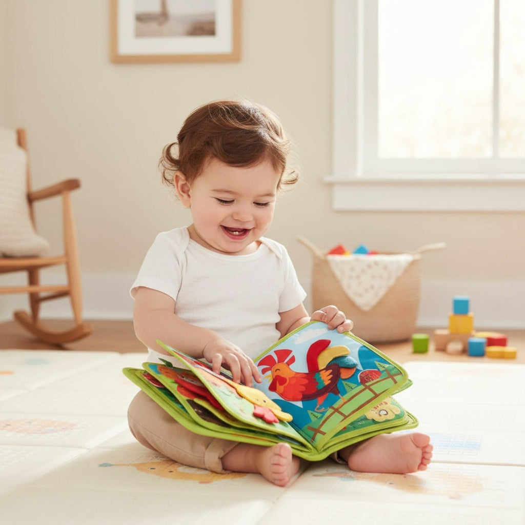 Libro interattivo per bambini Fattoria Montessori | Meowbutter