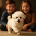 Juguete interactivo de peluche con forma de cachorro — Movimiento integrado, sonidos realistas