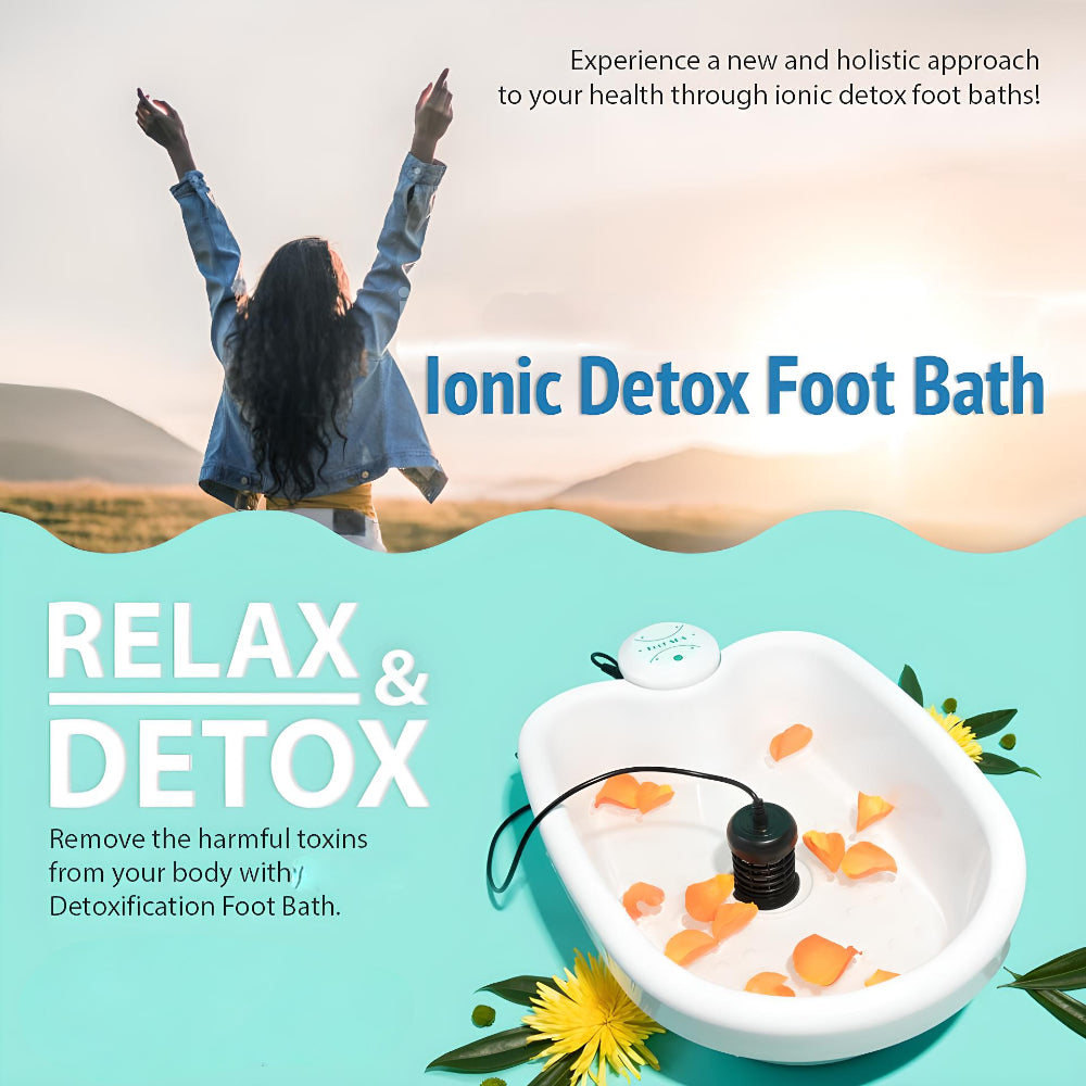 Sistema ionico per pediluvio, vaschetta portatile per spa domestica | Meowbutter