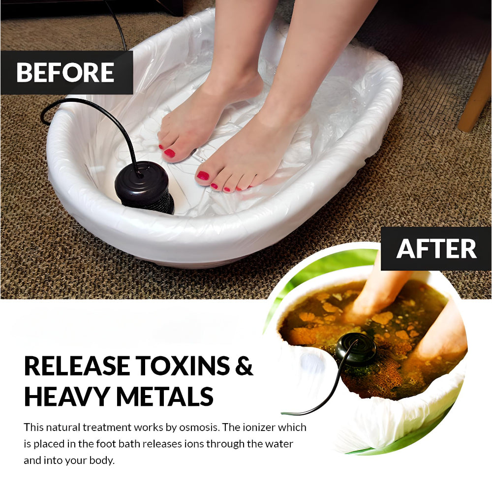 Sistema ionico per pediluvio, vaschetta portatile per spa domestica | Meowbutter