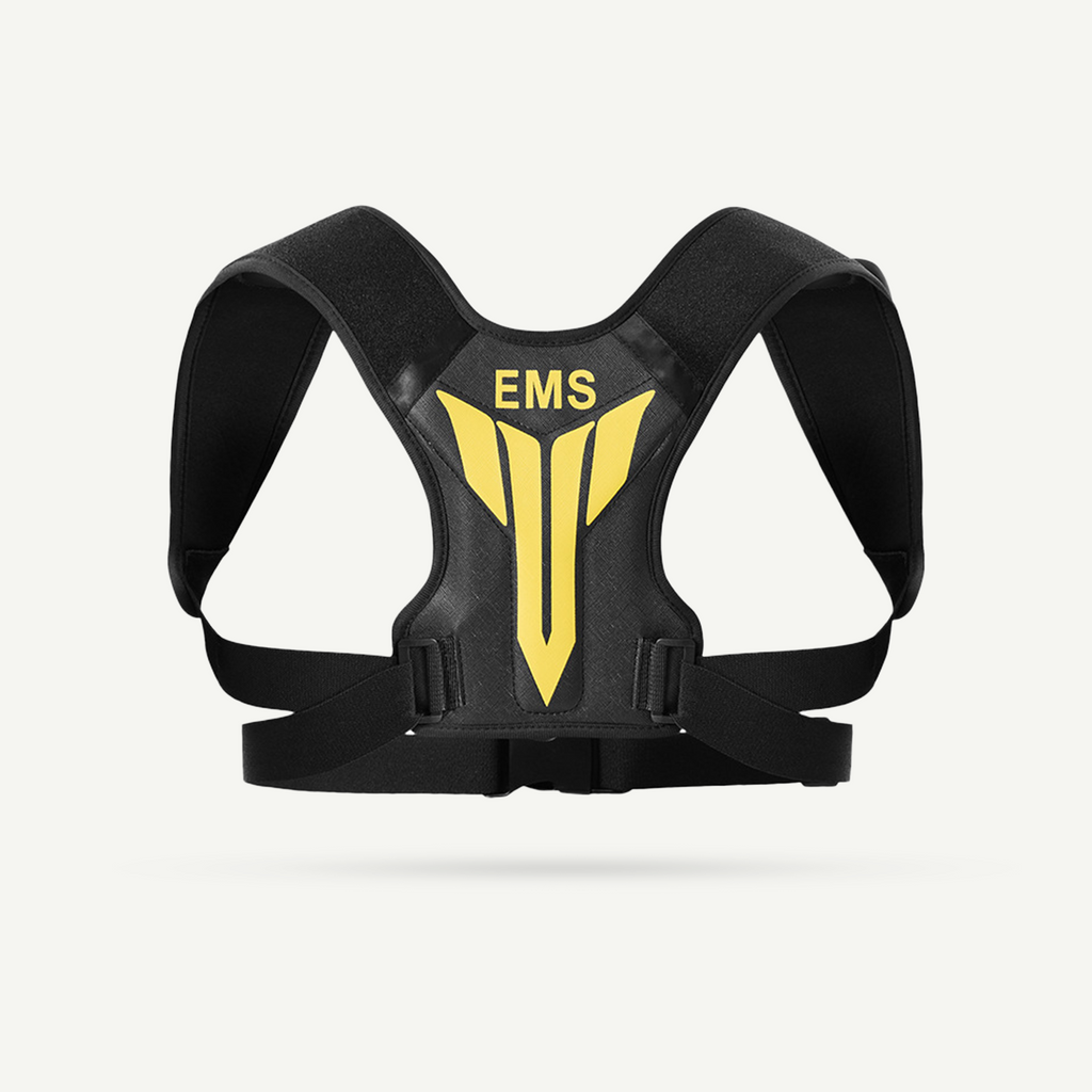 Wearable EMS Back Belt for Muscle Tension, Posture Support, and a Stronger-Looking Back