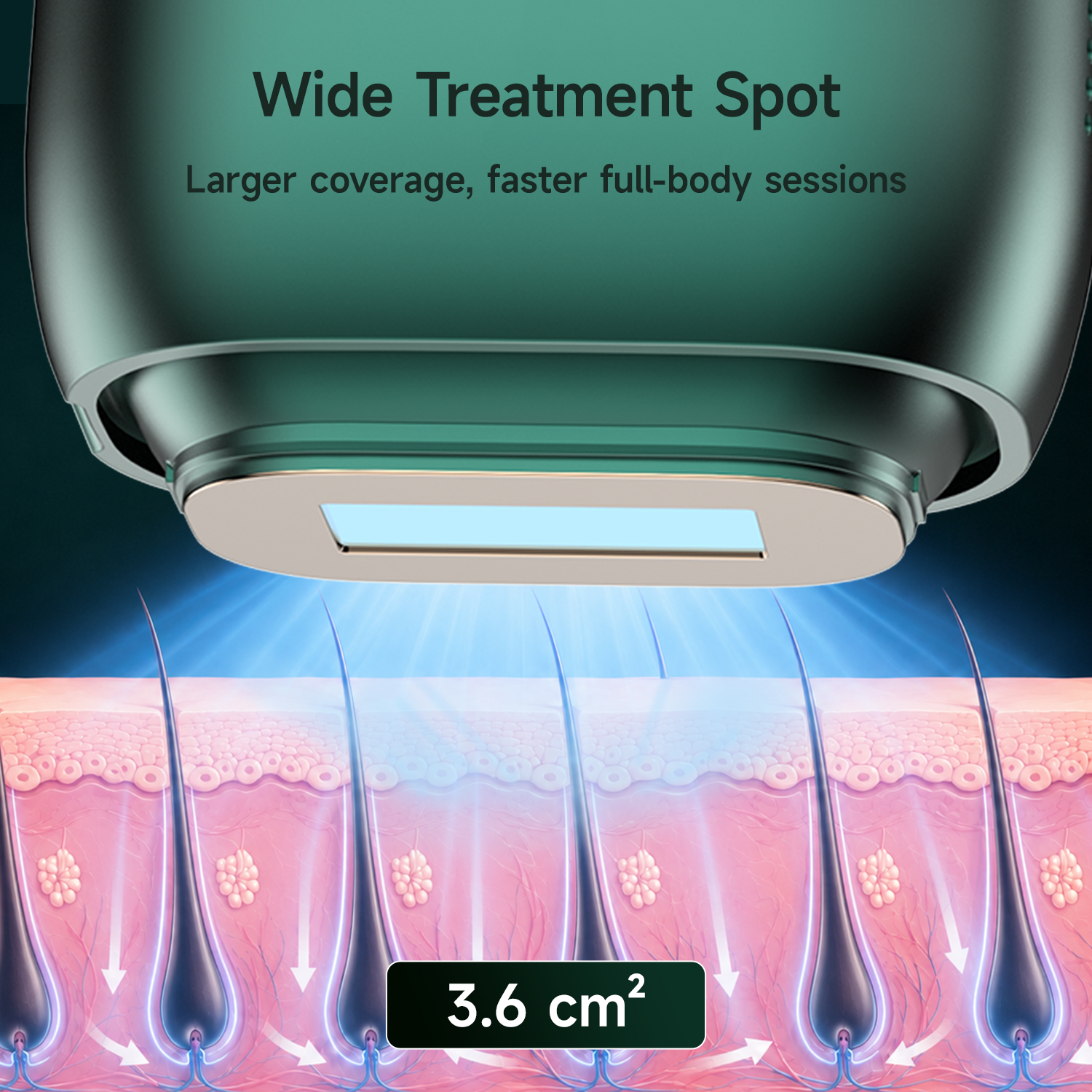 Advanced Cooling IPL Device for Long-Lasting Hair Reduction and Smooth Skin