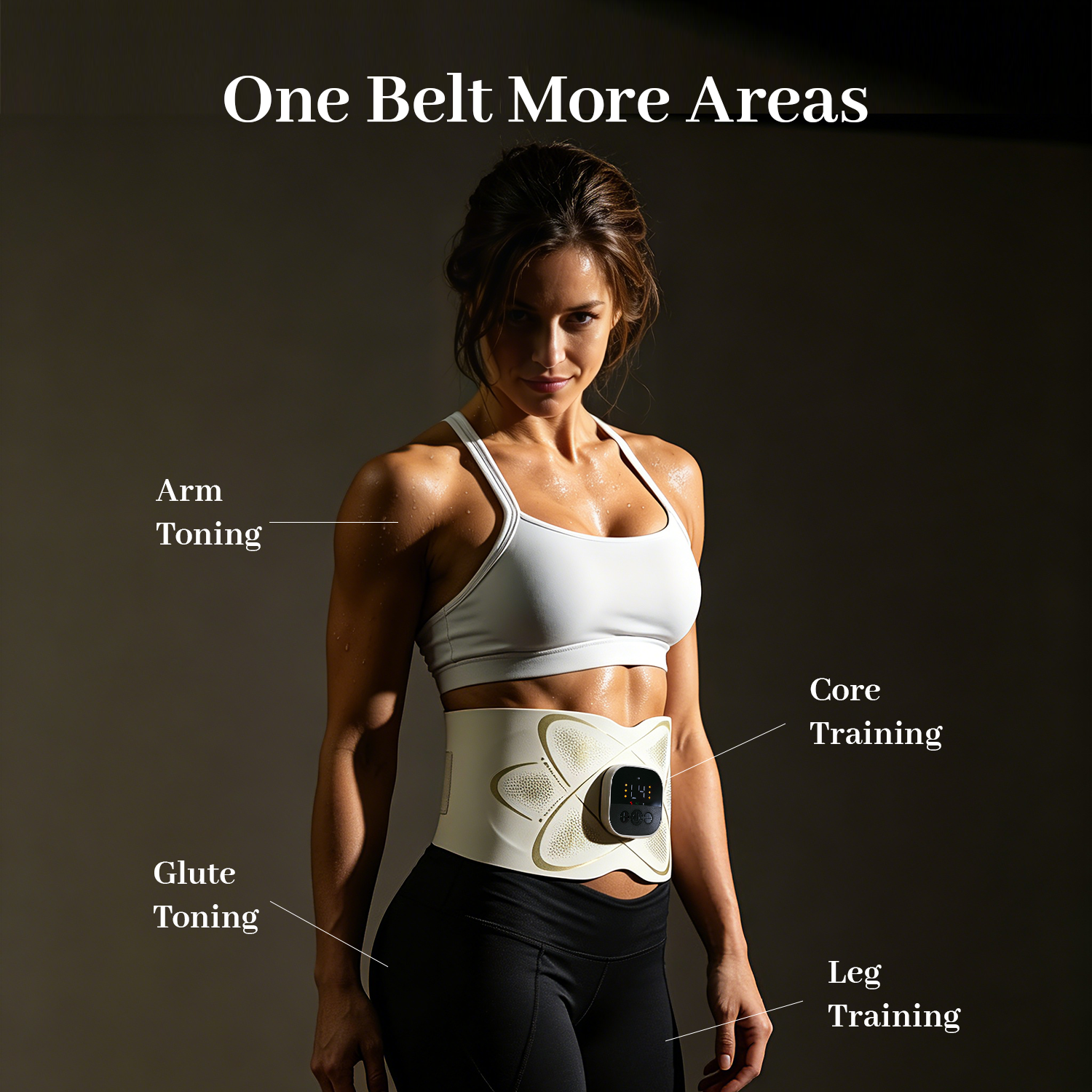 Wearable EMS Belt for Core Activation, Everyday Comfort, and a Firmer-Looking Midsection