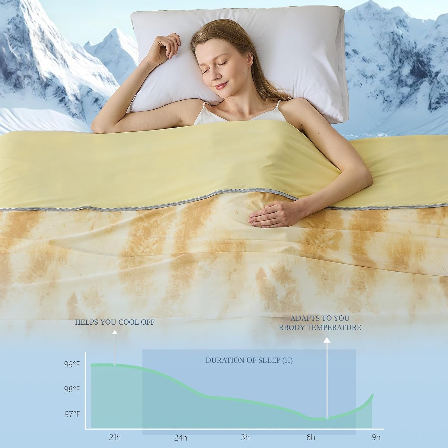 Chill Comfort Cooling Blanket — Lightweight Moisture-Wicking Cool Fabric