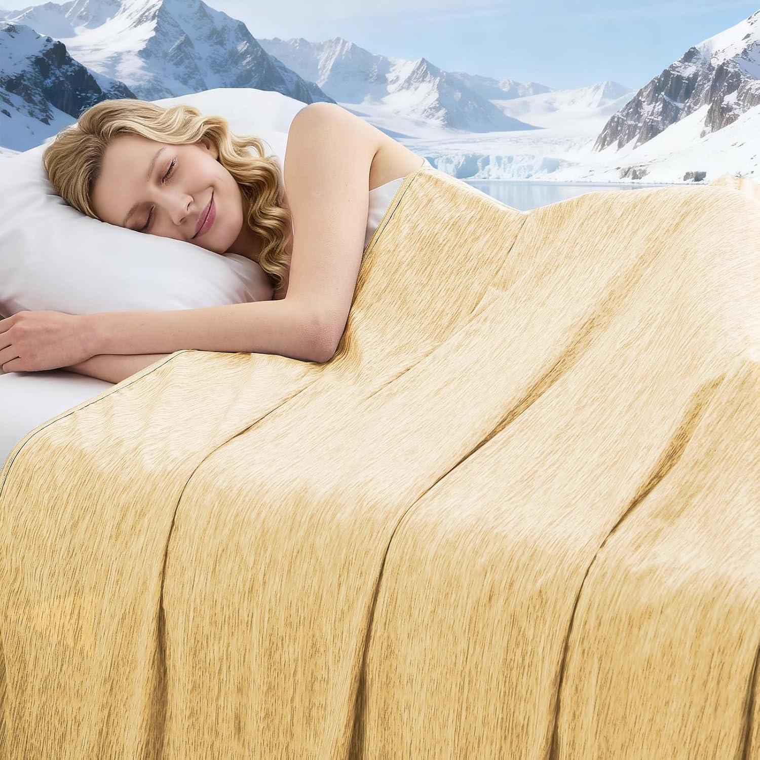 Chill Comfort Cooling Blanket — Lightweight Moisture-Wicking Cool Fabric