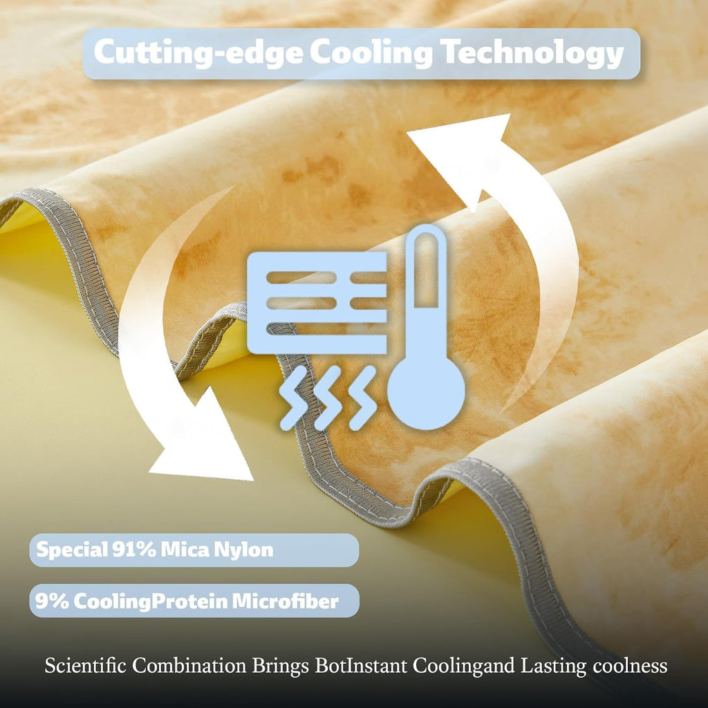 Chill Comfort Cooling Blanket — Lightweight Moisture-Wicking Cool Fabric