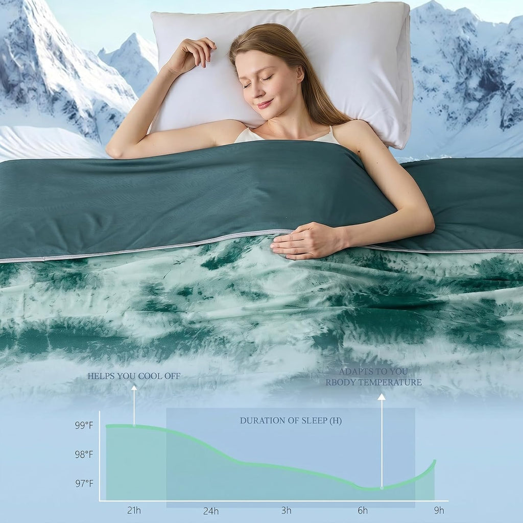Chill Comfort Cooling Blanket — Lightweight Moisture-Wicking Cool Fabric