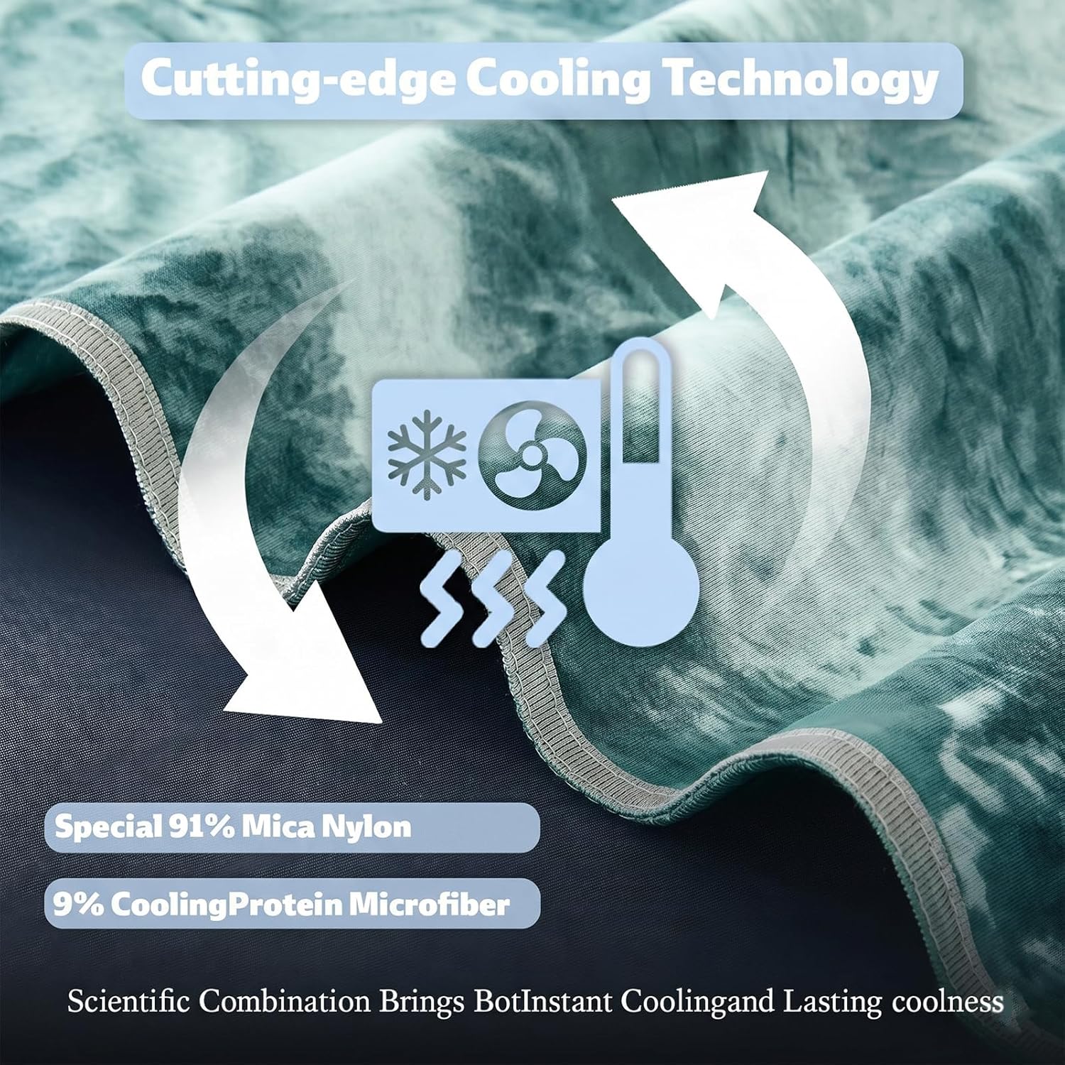 Chill Comfort Cooling Blanket — Lightweight Moisture-Wicking Cool Fabric