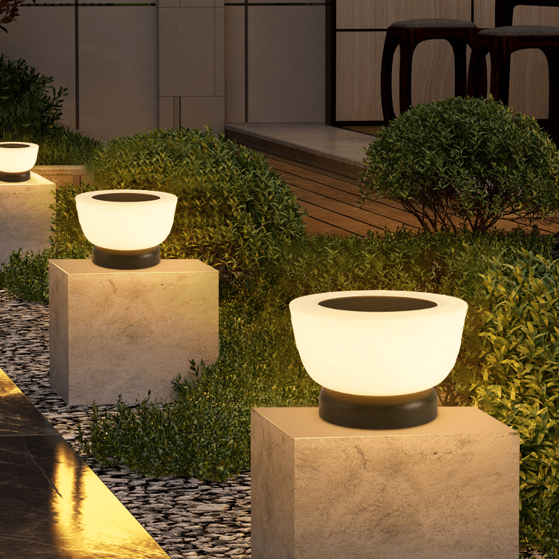 Luce di Atterraggio Solare | Lampada LED da Esterno per Vialetti | Meowbutter