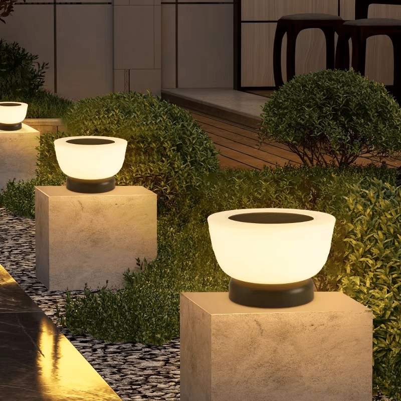 Luce di Atterraggio Solare | Lampada LED da Esterno per Vialetti | Meowbutter