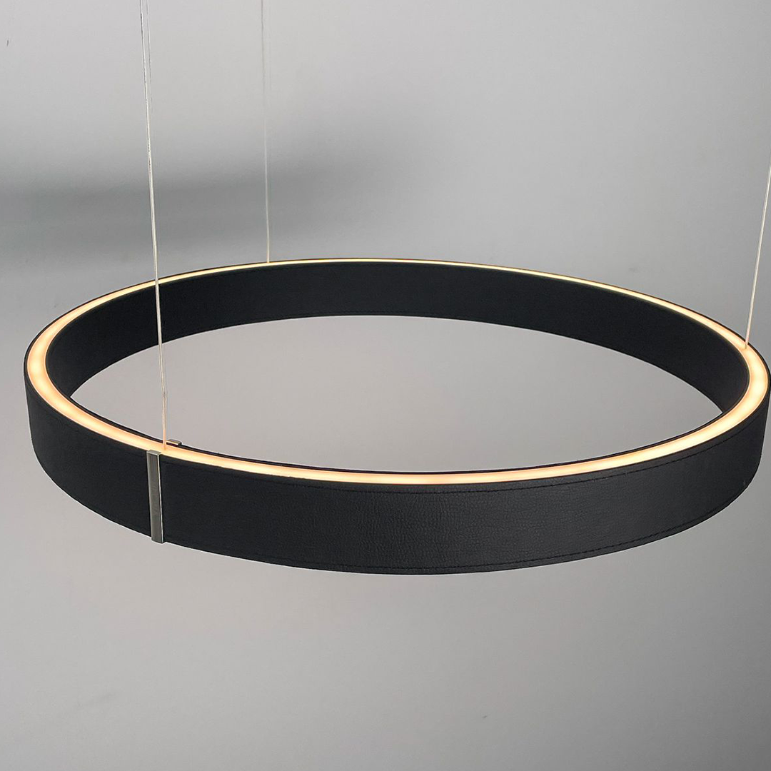 Contemporary LED Ceiling Light — Compact Flush Mount Panel Fixture