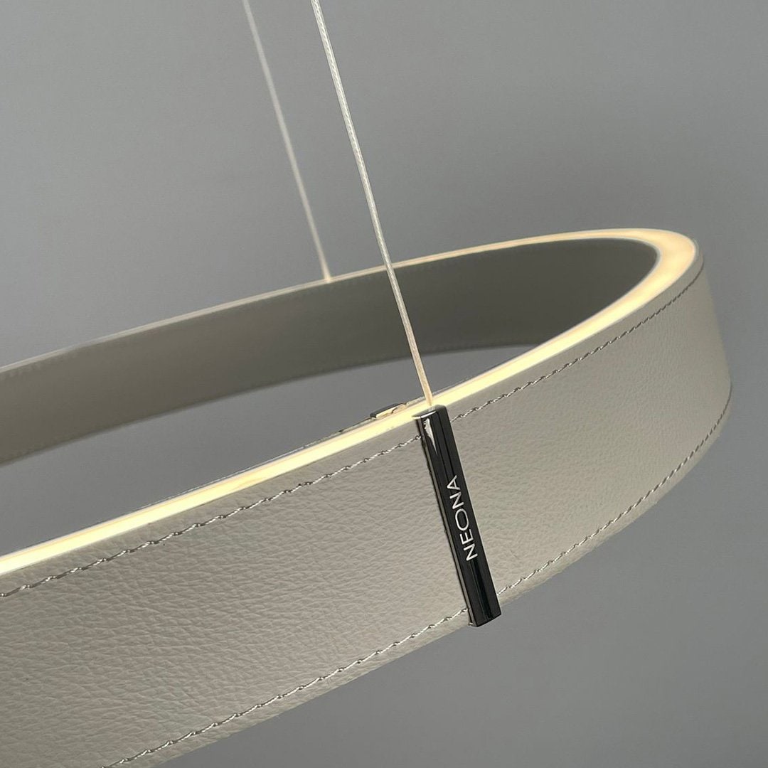 Contemporary LED Ceiling Light — Compact Flush Mount Panel Fixture