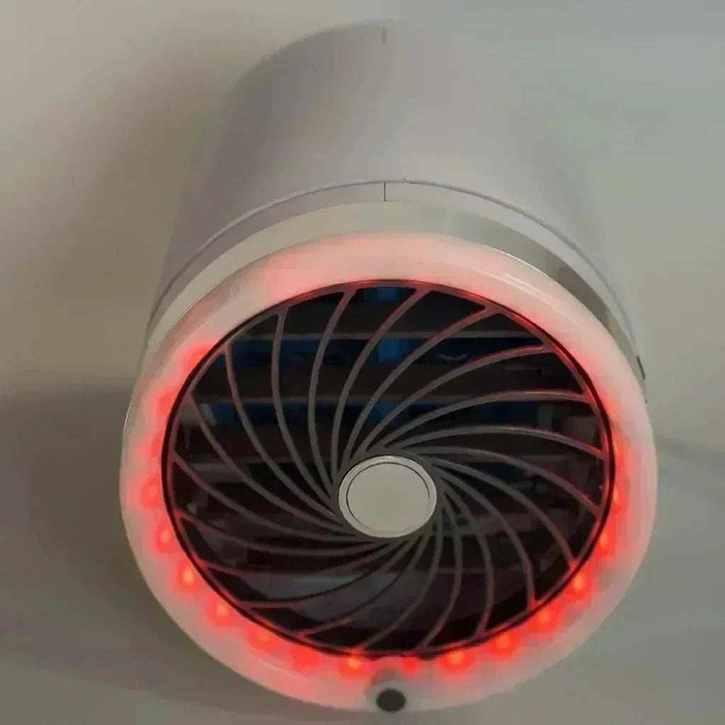 LED Lights Portable Fan Ice Packs Cooling Room | Meowbutter