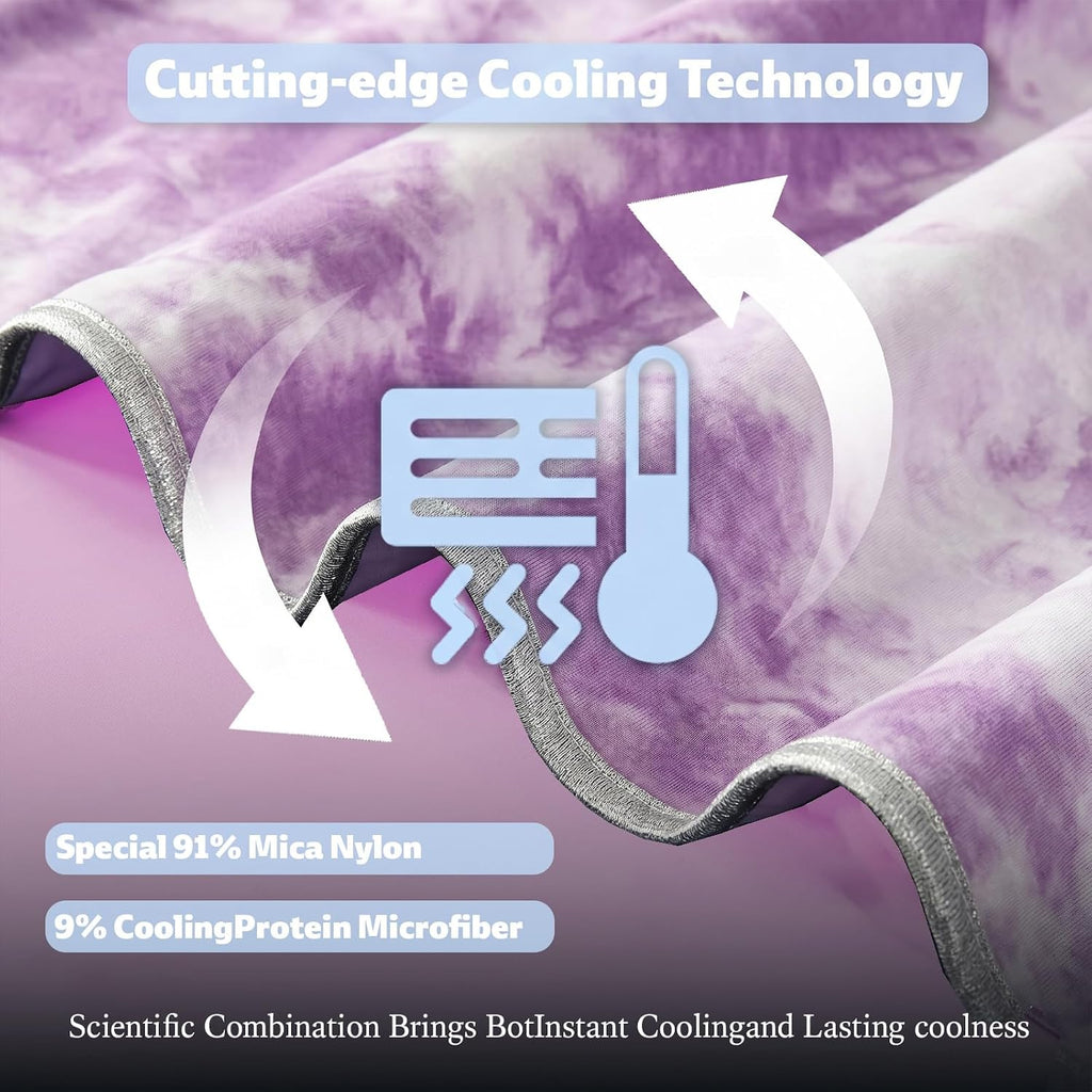 Chill Comfort Cooling Blanket — Lightweight Moisture-Wicking Cool Fabric