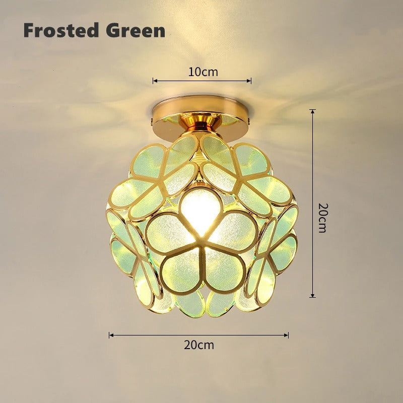 Nordic Petal Aisle Ceiling Lamp | Elegant Corridor & Bedroom Light | Meowbutter