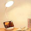 Lampada da scrivania LED con ricarica USB | Lampada da lettura regolabile a collo di cigno | Meowbutter