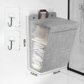 Wallora Foldable Wall-Mounted Laundry Basket — Adhesive Hamper