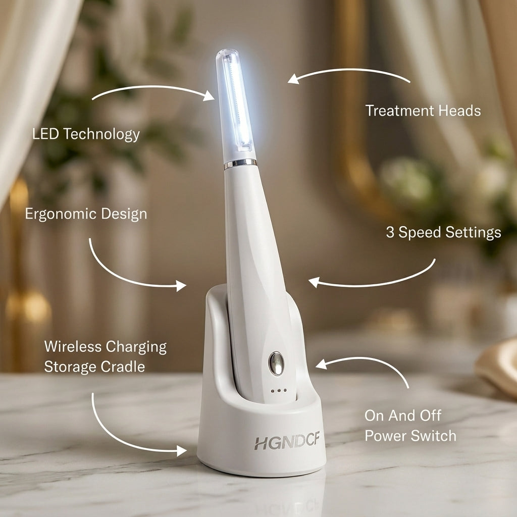 Advanced Sonic Dermaplaning Tool for Smooth, Radiant Mature Skin