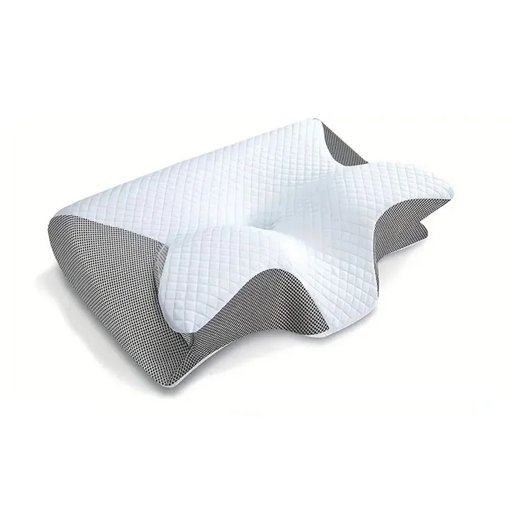 Almohada cervical de espuma viscoelástica — Contorno ergonómico para el cuello