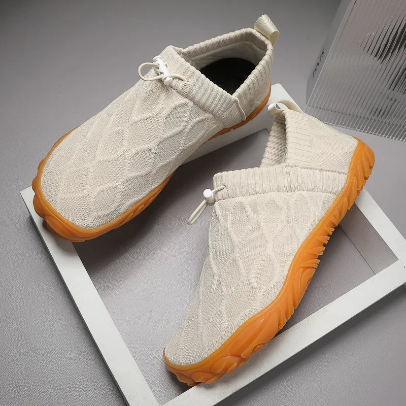 Herresko Minimalistiske Slip-On Gå-sneakers Casual Fodtøj | Meowbutter
