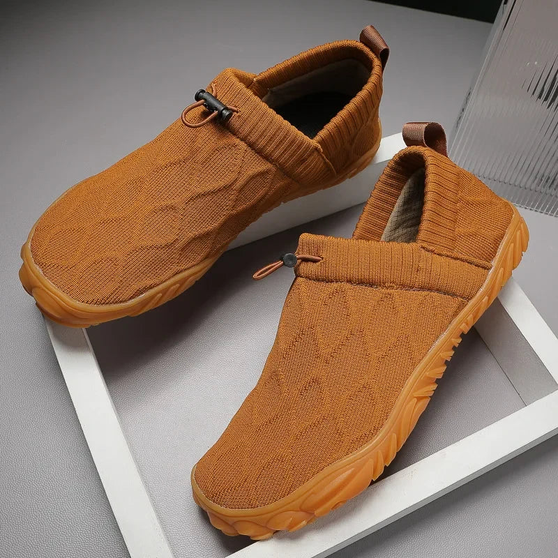 Herresko Minimalistiske Slip-On Gå-sneakers Casual Fodtøj | Meowbutter