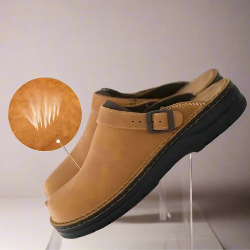 Mens Clogs Slip On Breathable Material Orthopedic | Meowbutter