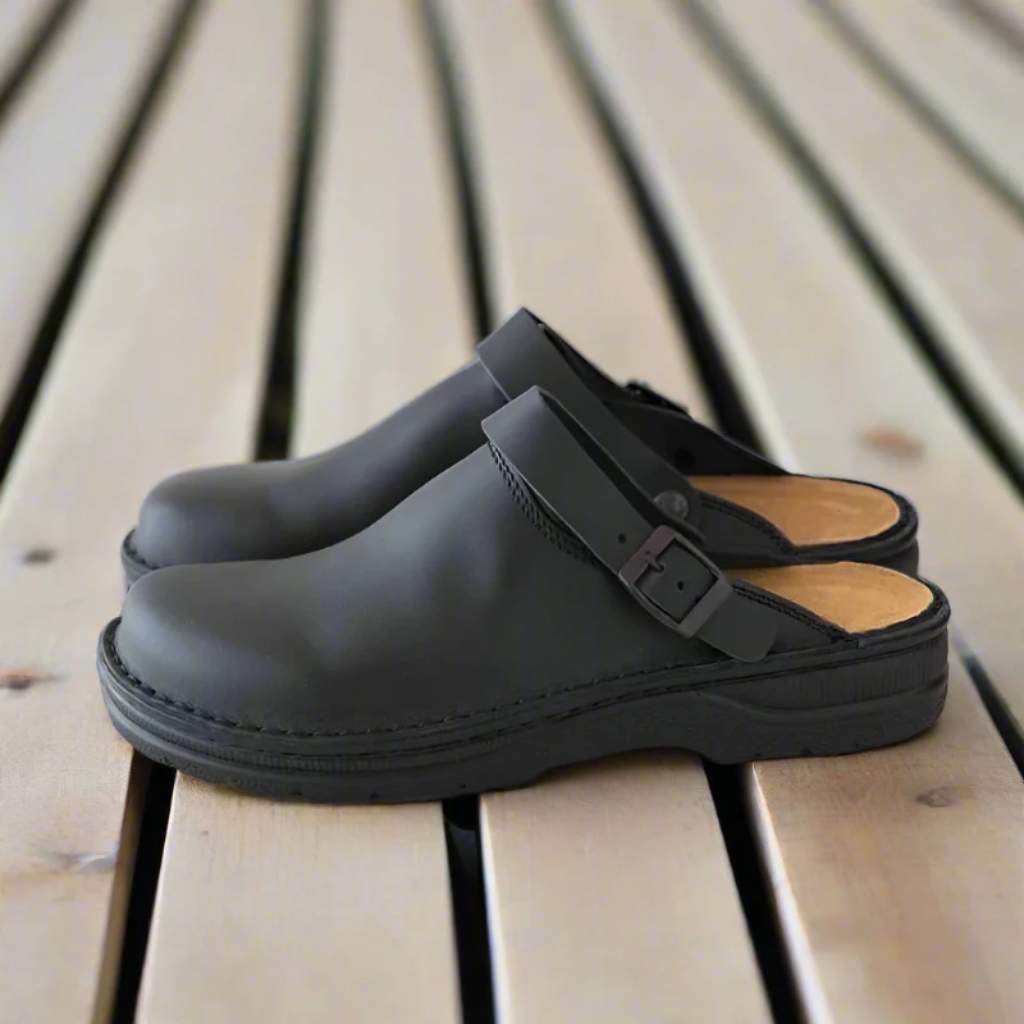 Mens Clogs Slip On Breathable Material Orthopedic | Meowbutter