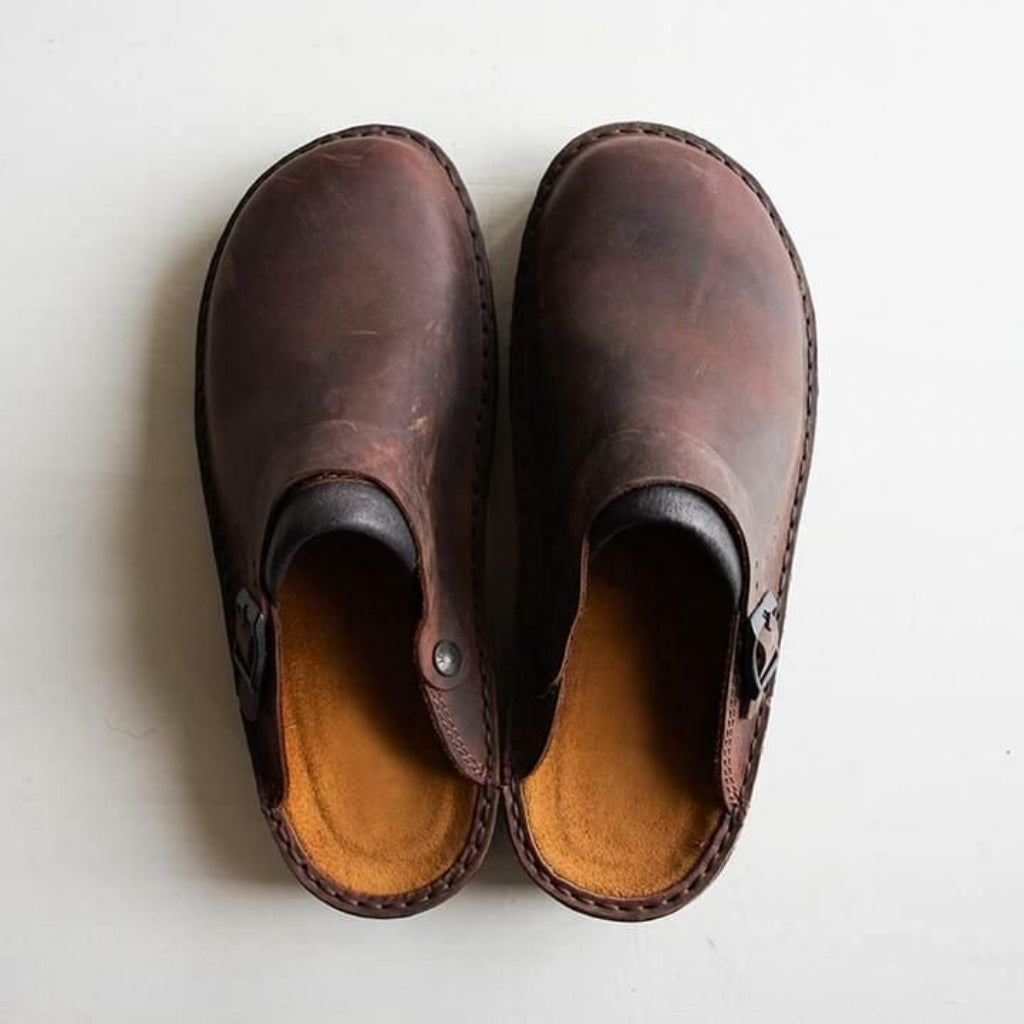 Mens Clogs Slip On Breathable Material Orthopedic | Meowbutter