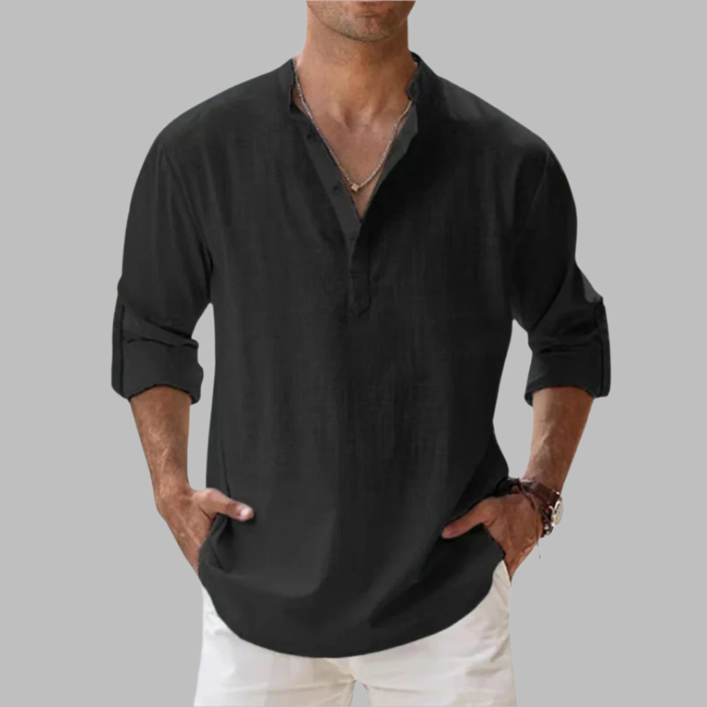 Camicia Estiva Uomo Taglio Comodo | Camicia Casual | Meowbutter