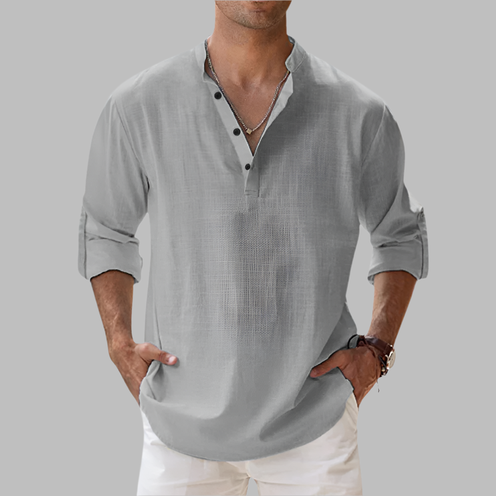 Camicia Estiva Uomo Taglio Comodo | Camicia Casual | Meowbutter