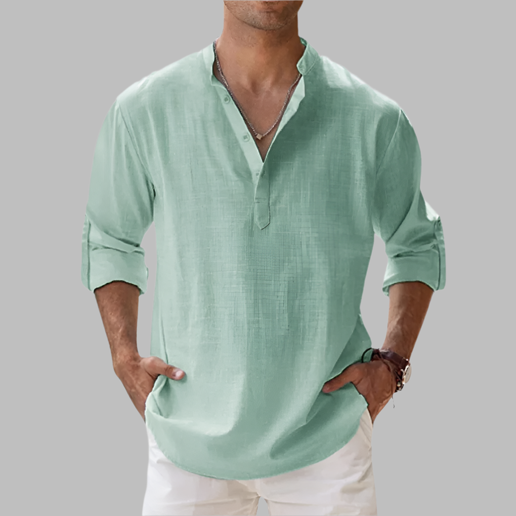 Camicia Estiva Uomo Taglio Comodo | Camicia Casual | Meowbutter