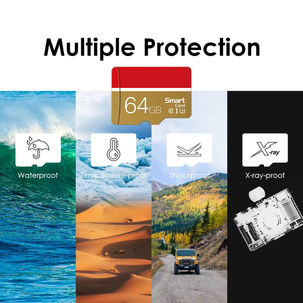 MicroSD-Karte Speicher TF-Karte Klasse 10 U3 UHS Kompakt | Meowbutter