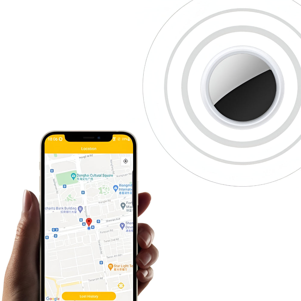 GPS-Tracker-Schlüsselfinder, intelligentes Bluetooth-Ortungsgerät | Meowbutter