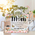 Mother's Day Floral Butterfly Acrylic Puzzle Desktop Display