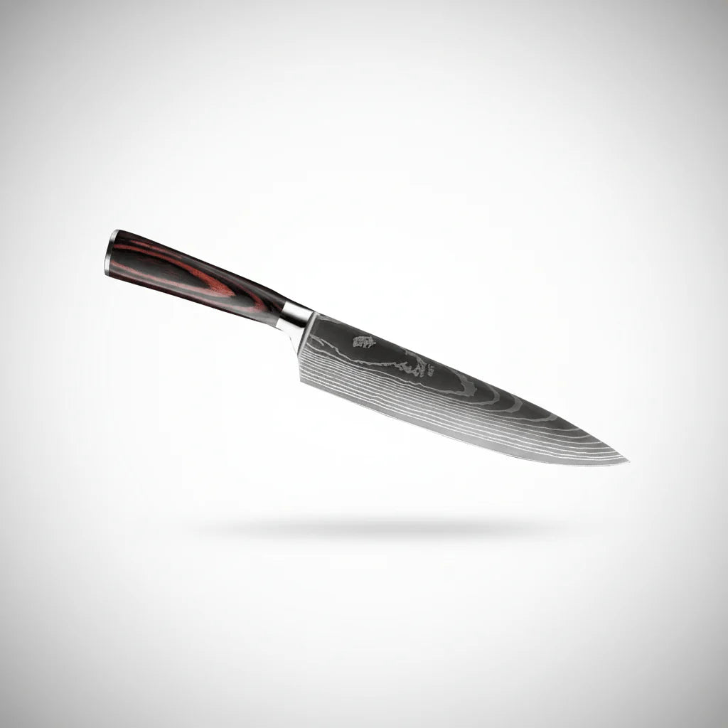 Premium Damascus Steel Chef's Knife for Effortless Precision
