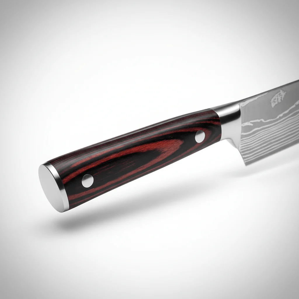 Premium Damascus Steel Chef's Knife for Effortless Precision