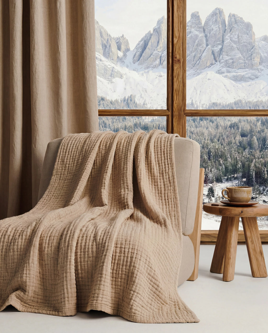 Winter Muslin Blanket From The New Line B1G1 Offer